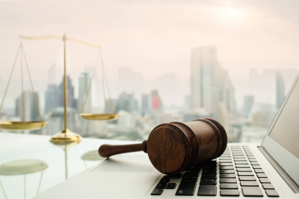 La combinaison parfaite sur la technologie et le métier de droit