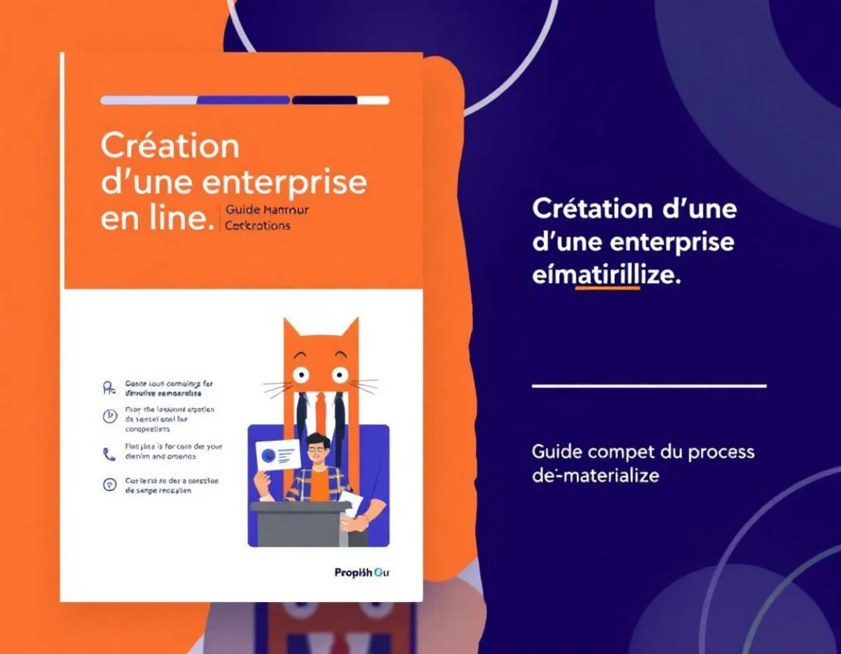 Création d'une entreprise en ligne : Guide complet du processus dématérialisé