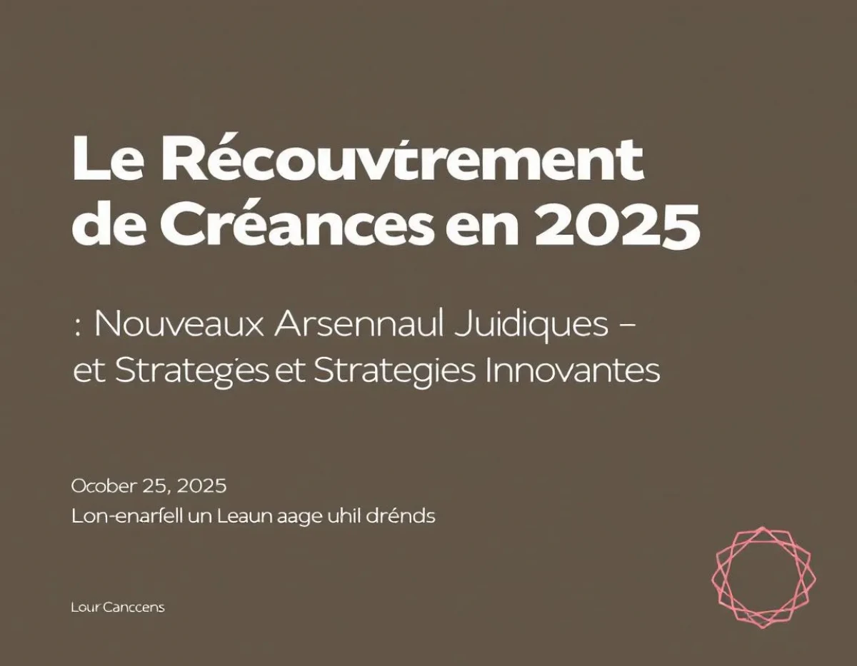 Le Recouvrement de Créances en 2025 : Nouveaux Arsenaux Juridiques et Stratégies Innovantes