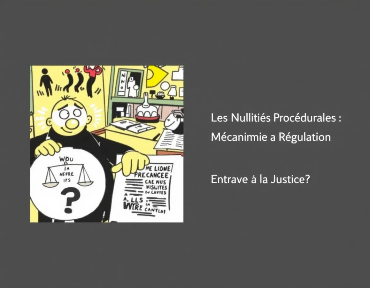 Les Nullités Procédurales : Mécanisme de Régulation ou Entrave à la Justice ?