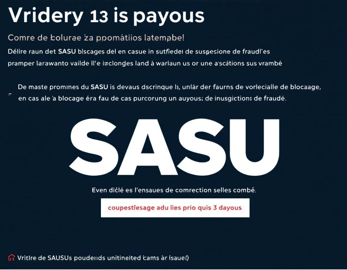 Compte pro SASU et délais de blocage en cas de suspicion de fraude
