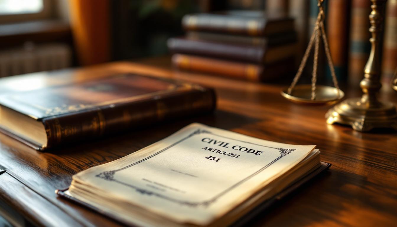 Comment l'article 251 du code civil influence le droit actuel ?
