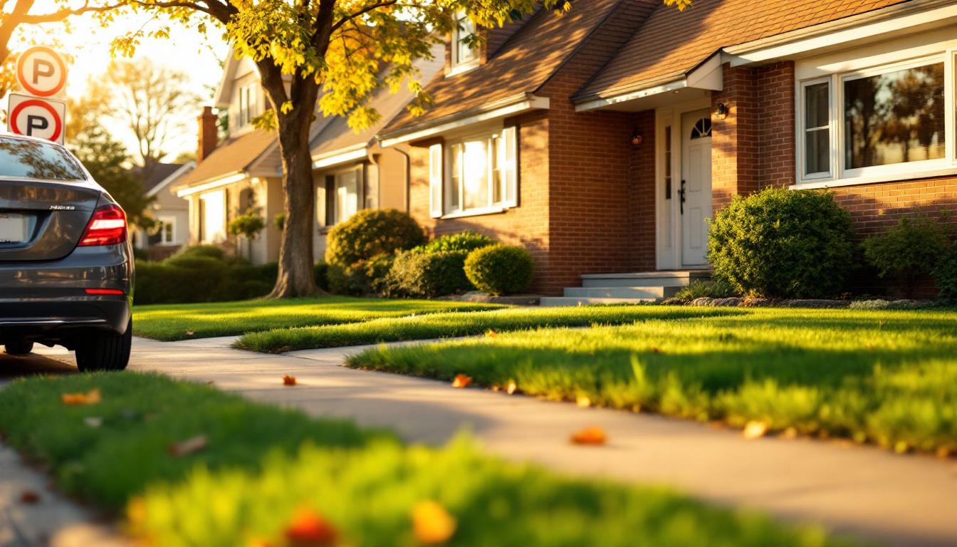 Peut-on utiliser le trottoir pour le stationnement devant maison